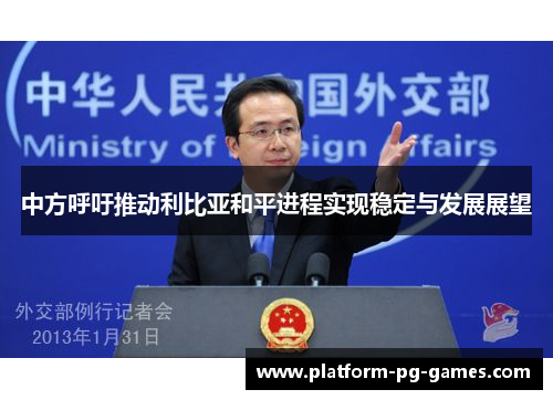 中方呼吁推动利比亚和平进程实现稳定与发展展望