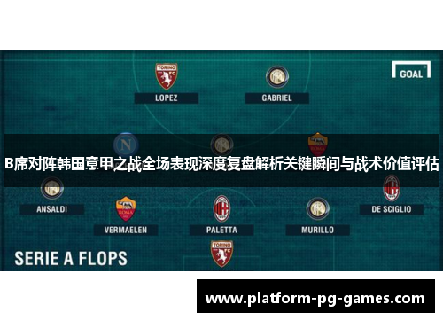 B席对阵韩国意甲之战全场表现深度复盘解析关键瞬间与战术价值评估